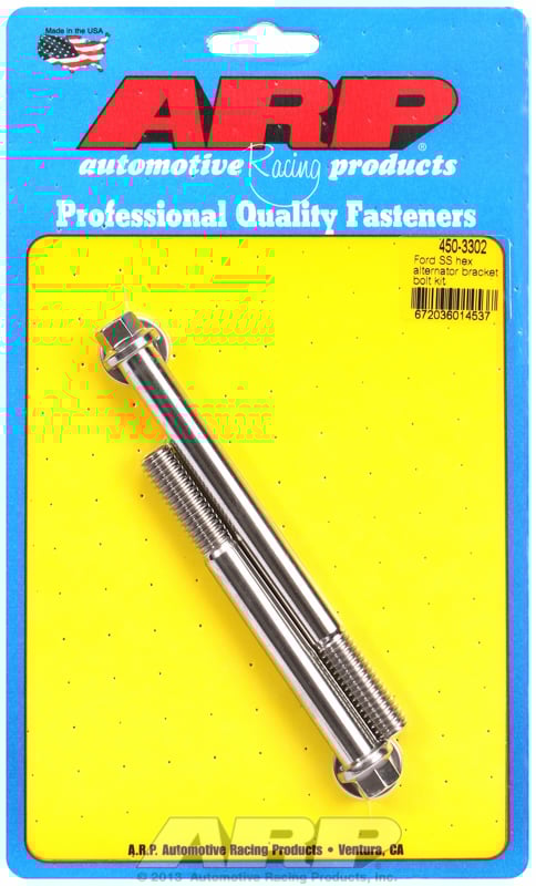 Ford SS hex alternator bracket bolt kit