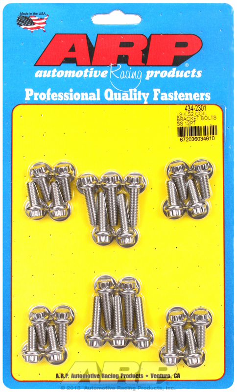 LS1 LS2 SS 12pt coil bracket bolt kit