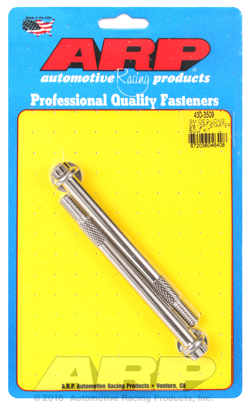 ARP GM 3/8 X 4.660" 12pt SS starter bolt kit