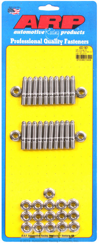 SB Mopar & Pontiac SS hex oil pan stud kit