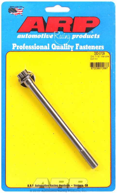 "GM 7/16"" Mandrel bolt kit"