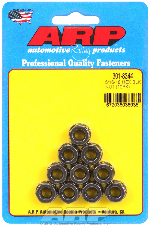 5/16-18 hex nut kit (10pcs)