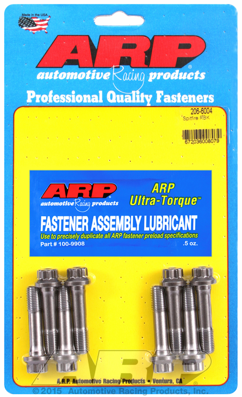 Spitfire rod bolt kit