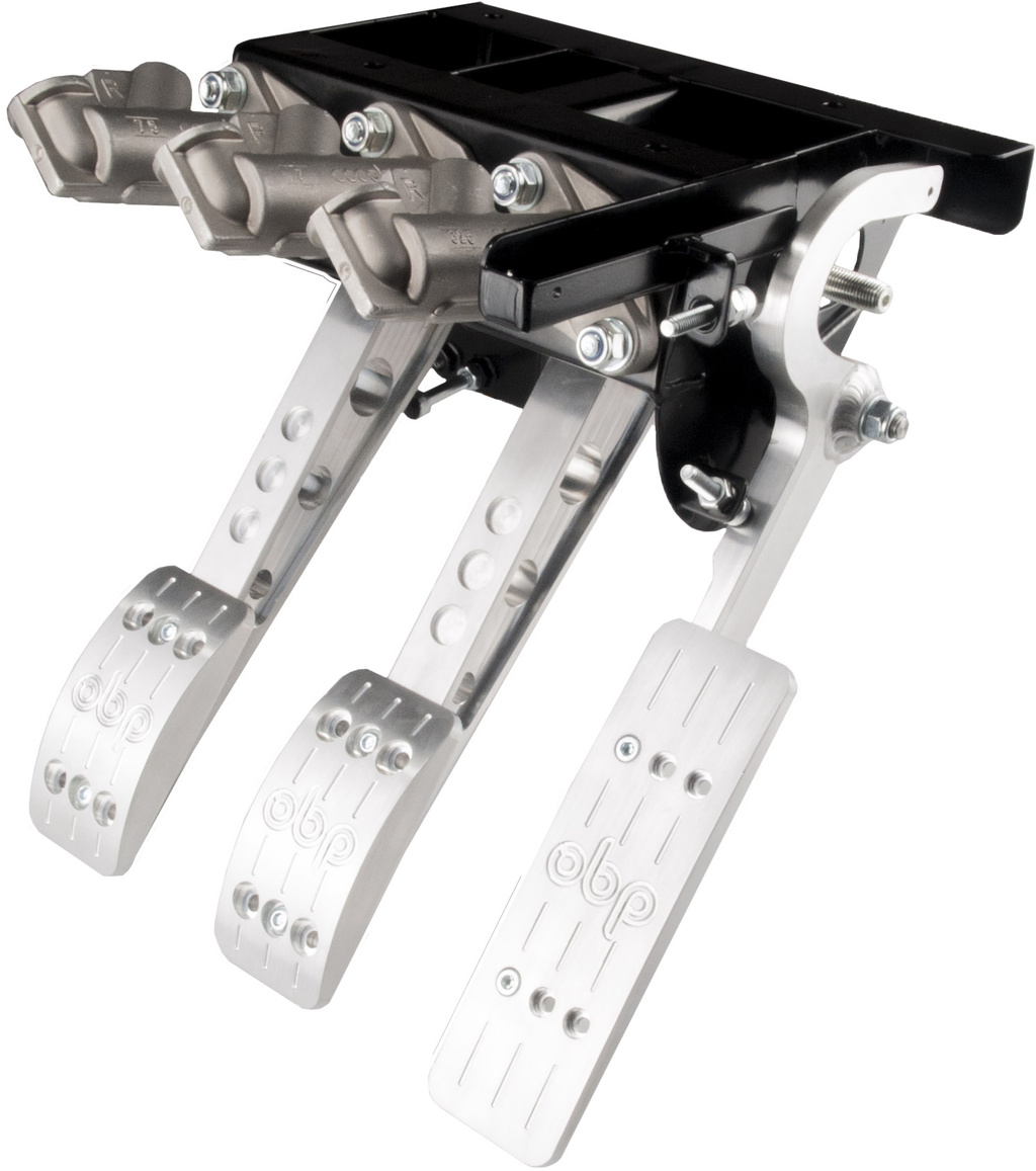 OBP Top mounted pedal box 3 pedals Cockpit V2