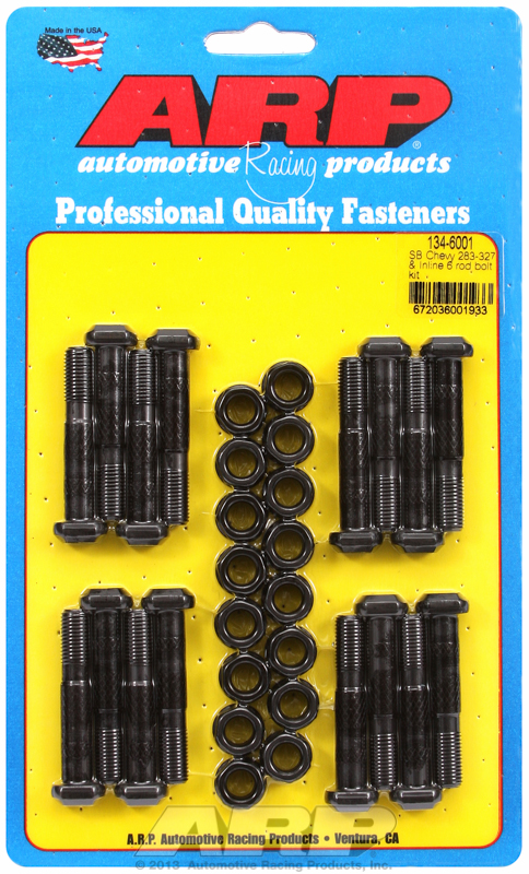 SB Chevy 283-327 & Inline 6 rod bolt kit(16pcs)
