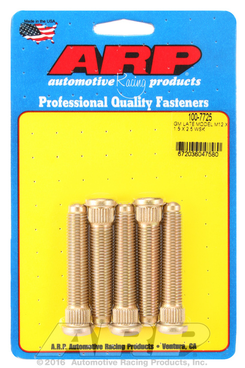ARP GM late model M12 X 1.5 X 2.5 wheel stud kit