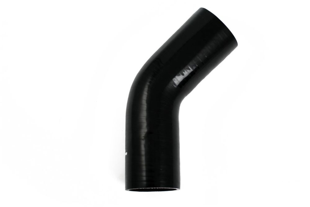 Silicone hose 45 degree 2,5" (63mm)