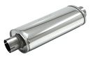 Muffler 3" oval Stainless