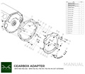 ADAPTER PLATE BMW V8 M60 M62 S62