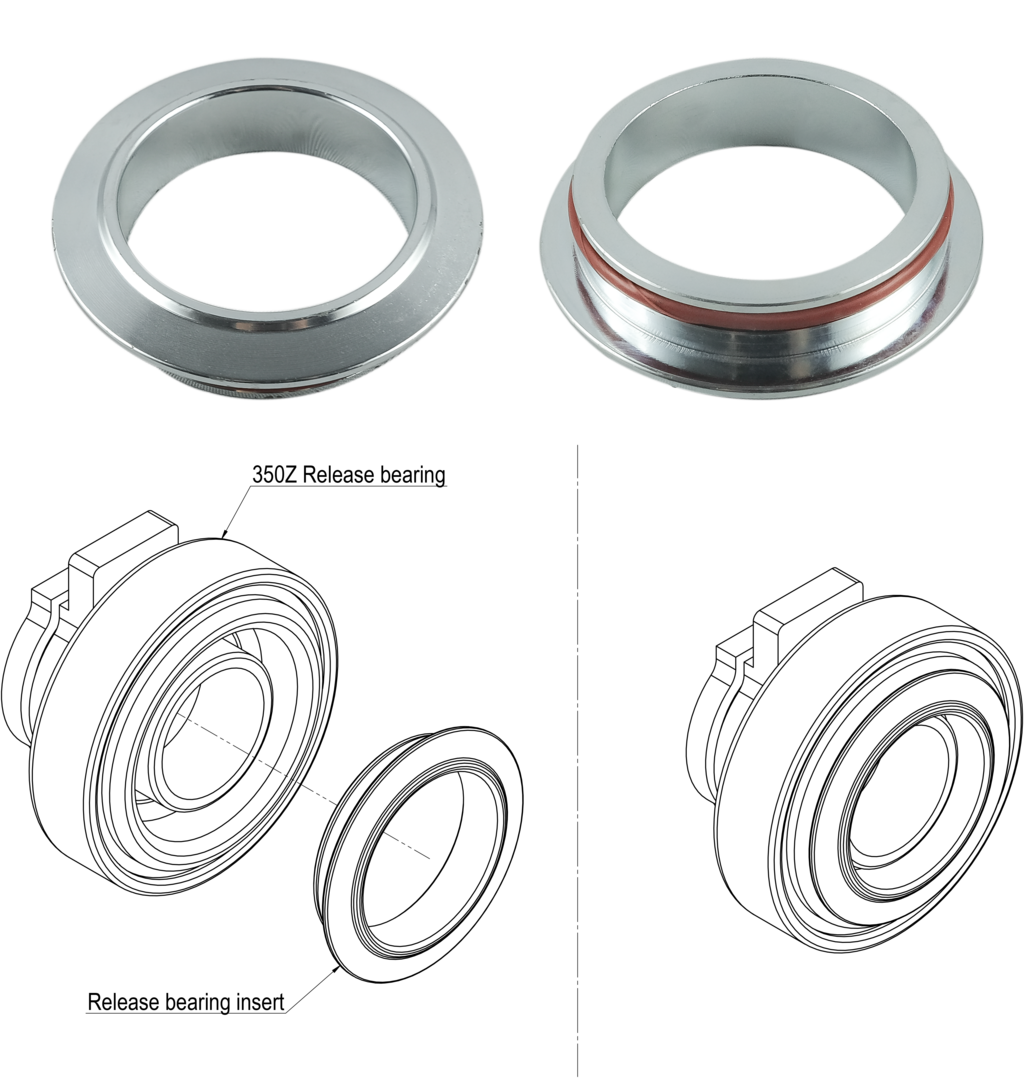 PMC RACE STAGE 3 GM Chevrolet LS - Nissan 350Z Z33 370Z Z34 - 184mm / 7.25" (P)