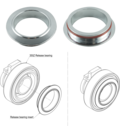 PMC RACE STAGE 3 GM Chevrolet LS - Nissan 350Z Z33 370Z Z34 - 184mm / 7.25" (P)