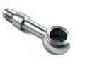 Banjo straight long AN4 (12mm) Stainless Steel