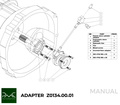 PMC Adapter Kit Honda S2000 - Mazda RX-8 5-speed - 240mm / 9.45"