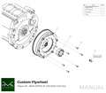 PMC Adapter Kit Nissan SR - BMW M57N HGU HGK - 240mm / 9.45"