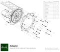 PMC Adapter kit Toyota JZ - BMW DCT DKG Getrag GS7D36SG Inline-six