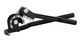 Bender tool for aluminium pipes AN4-AN6