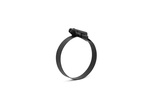 Hose clamp Stainless steel Black
