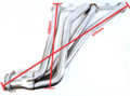 Headers Small Block Chevy (SBC) Medium Long