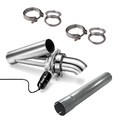 Exhaust cutout valve 3" (76mm) - KIT
