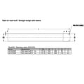 Exhaust tube 1000 mm 4 inch Stainless (102mm)