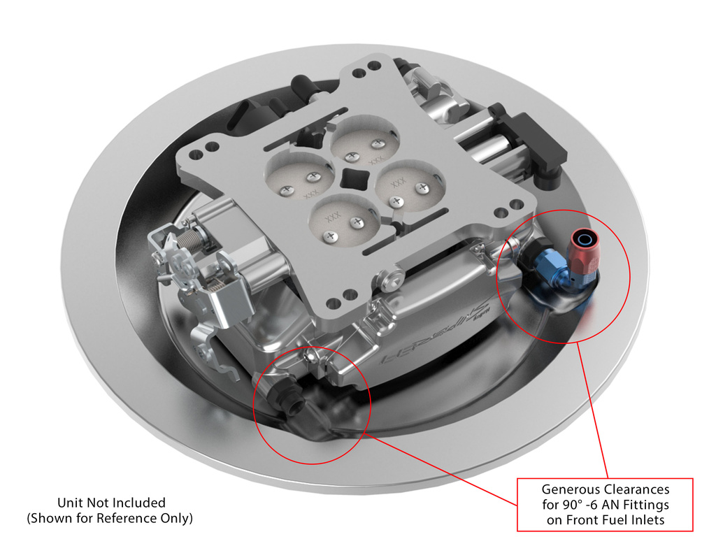 Air cleaner Drop base plate Silver