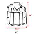 HEI distributor cap without ignition coil