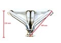 Headers Small Block Chevy (SBC) "Block Huggers" Slim