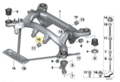 IRP Differential bushings Aluminum BMW E46 M3