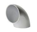 Aluminum tube 90 degrees 114x4mm