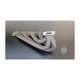Exhaust manifold Straight mount 5cyl i 240 Stainless Steel