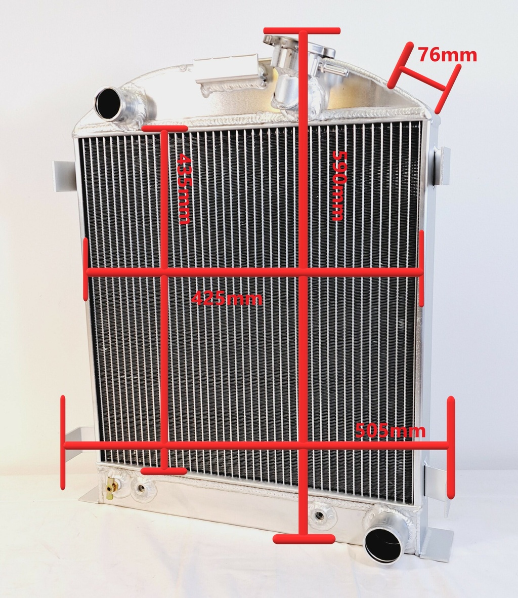 Radiator Ford-Chevrolet