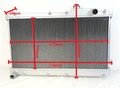 Radiator Mazda Miata 90-97 Manual