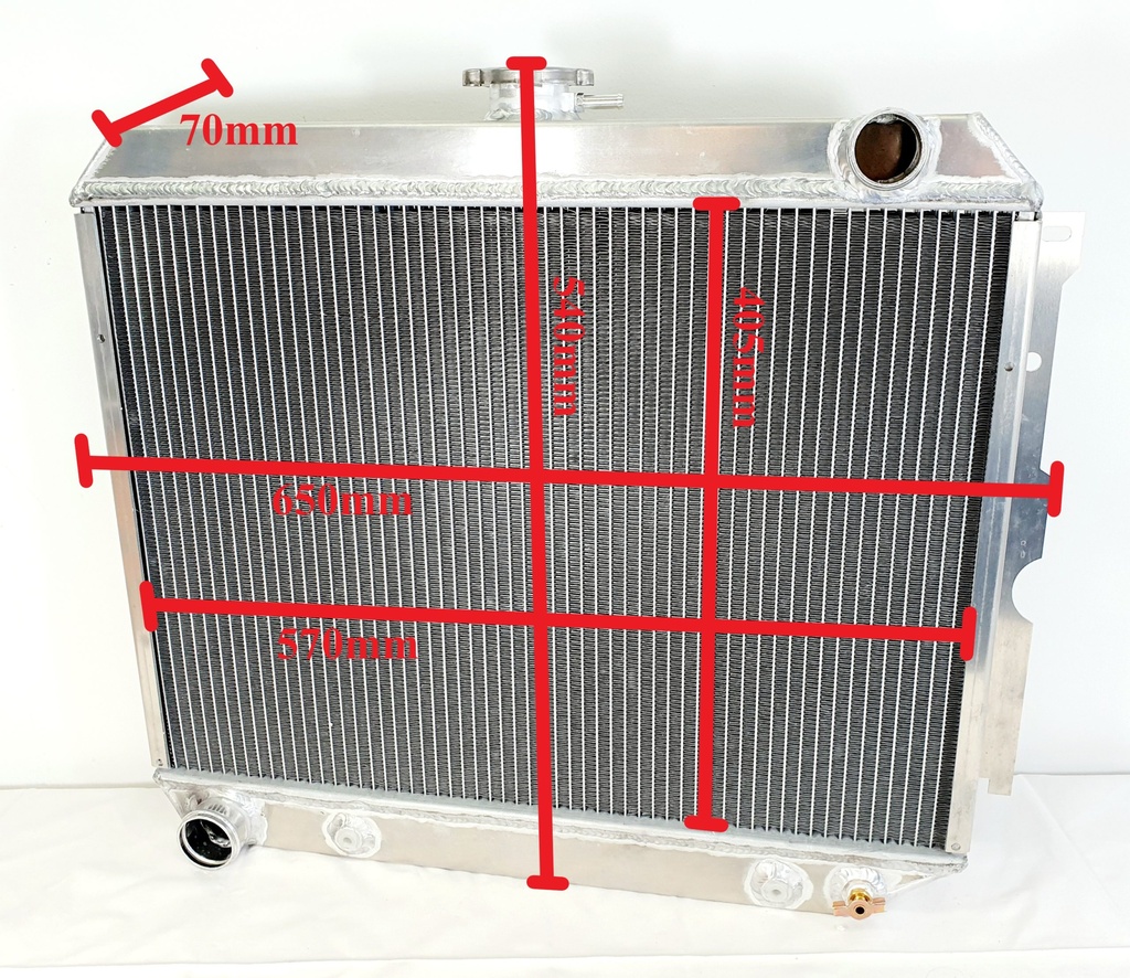 Radiator Dodge, Plymouth 68-74