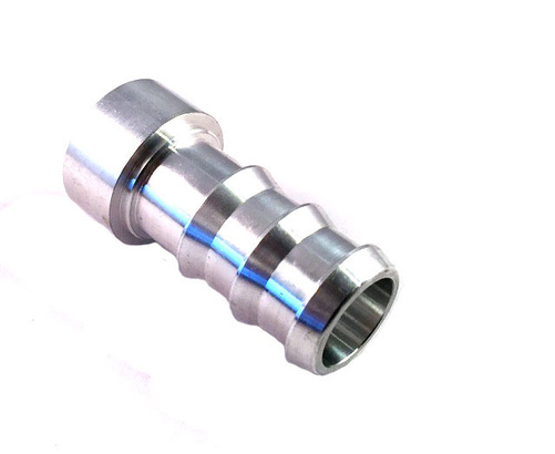 Welding connection barb aluminum 16.5 mm