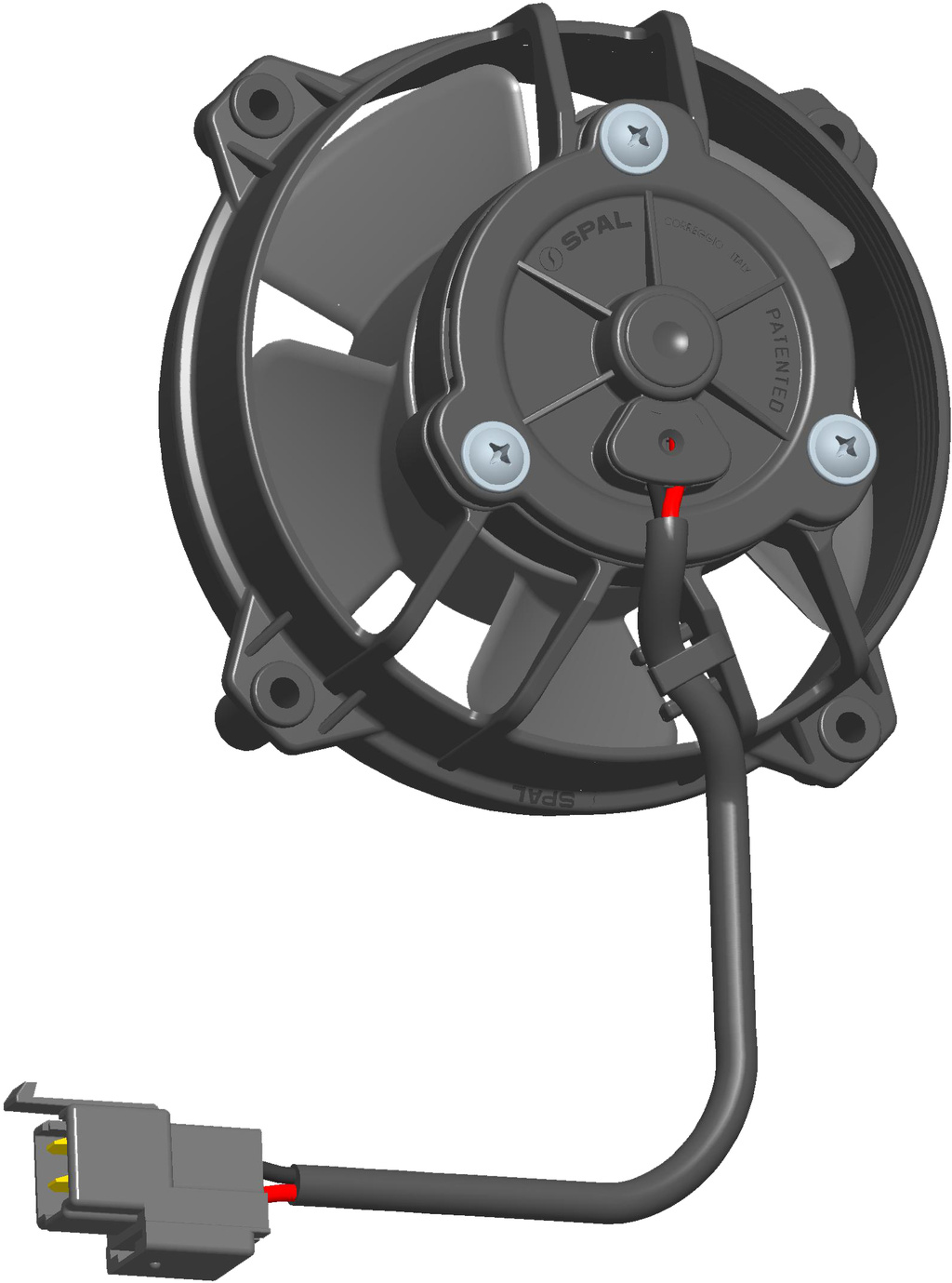 SPAL cooling fan 96mm / 3,8" blowing