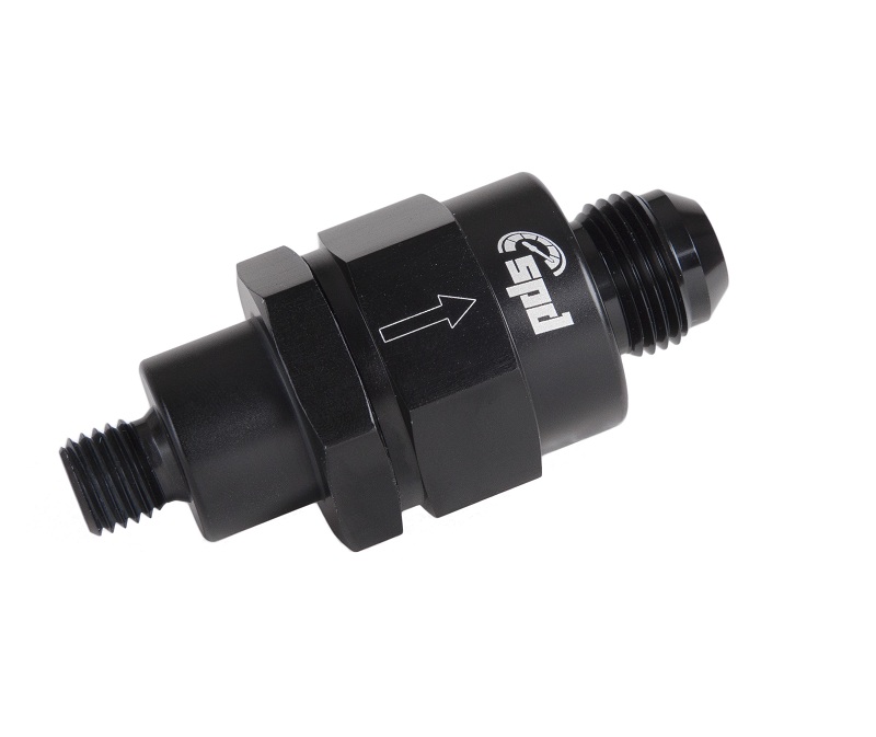 SPD check valve full flow AN6 - AN8 black