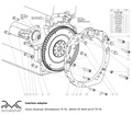 Adapter Kit Volvo Whiteblock T4/T5/T6 - BMW ZF 8HP 50 51 70 75