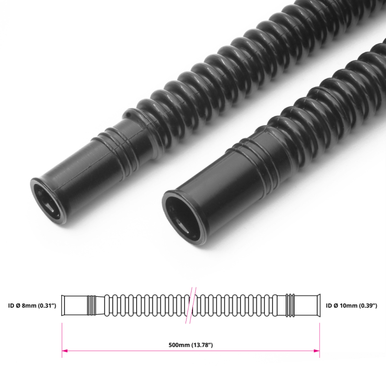 In-tank PTFE fuel hose Ø8/10mm 500mm