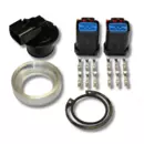 Contact tank feedthrough universal with welding flange in aluminum