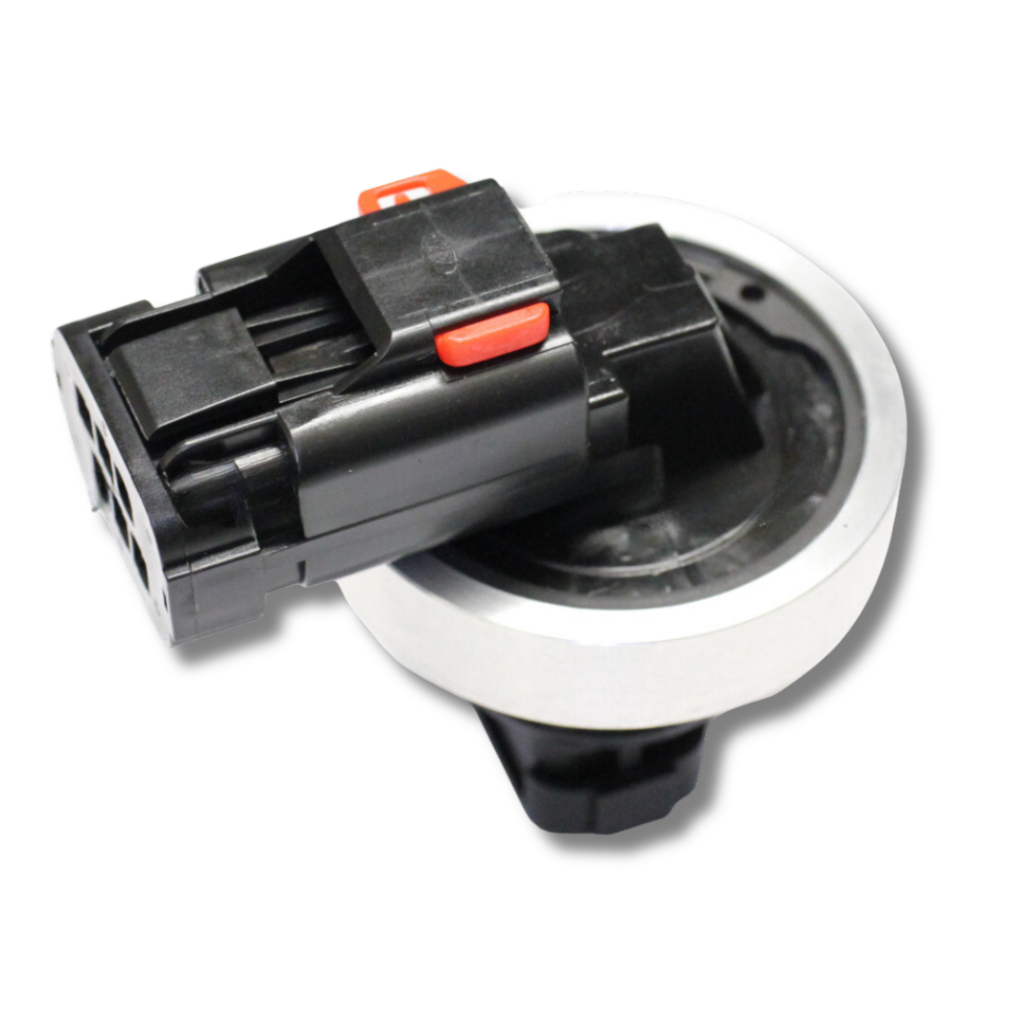 Contact tank feedthrough universal with welding flange in aluminum