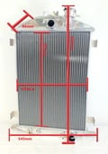 Radiator A-Ford 30-31 - Chevrolet