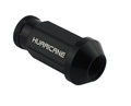 Wheel Nut Aluminum Black M12x1,25 (50mm)