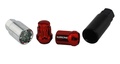 Wheel Nut Red M12x1,25 (32mm)