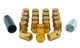 Wheel Nut Gold M12x1,25 (32mm)