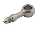 Banjo straight long AN3 (10mm) Stainless Steel