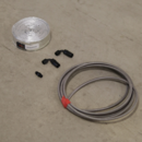 Garret Oil in Kit Turbo 2 x 90 Degrees AN4 + Alu Heat Shield