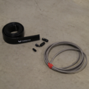 Borgwarner SXE Oil in Kit Turbo 1 x Straight 1 x 90 Degree AN4 + Silicone Heat Protection Stocking