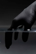 Assembly gloves / Work gloves black (large)