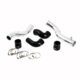 Volvo 7/940 Turbo Top connection pipe kit, black hoses, 3'' throttle body