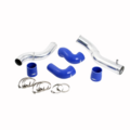 Volvo 7/940 Turbo Top connection pipe kit, blue hoses, 3'' throttle body